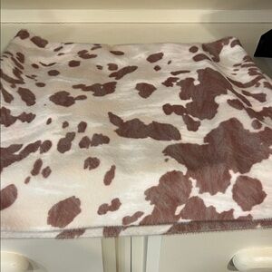 LOFT Brown and White Patterned Mini Skirt